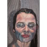 Sophie Gallienne - Still - oil on canvas uframed: w 594 x h 841 framed: w 625 x h 870 x d 15mm