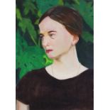 Tim Neal - Twinned Sister - oil on canvas unframed: w 594 x h 841 x d 15mm
