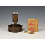 Channel Islands German Occupation interest - Handmade trench art ashtray and match holder made