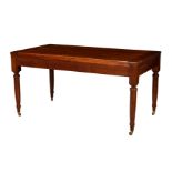 An American cherrywood desk by Milling Road (Baker Furniture), fourth quarter 20th century, the