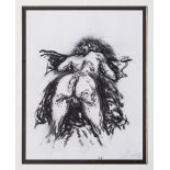 Maggi Hambling (British, b.1945), 'Sunrise Spirit' [Gillian IV] charcoal sketch on wove paper,