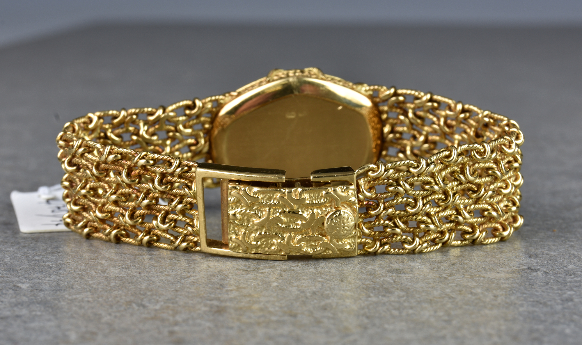 Patek Philippe - a ladies 18ct gold and diamond ladies wrist watch, Ref. 4505/1, Movement No. - Image 3 of 10