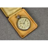 Kriegsmarine interest - WWII German Nazi Navel Kriegsmarine pocket watch, maker's mark for '