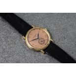Patek Philippe - a Calatrava gentleman's 18ct gold wrist watch, c.1999, Ref. 5022R-001, manual