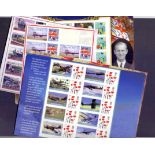 GREAT BRITAIN STAMPS : Private smiler sheets commissioned by Buckinghham Covers,