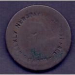 COINS : 1800's Lloyds Weekly Newspaper 3d post free coin,