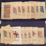 Kensita silk cigarette cards,