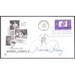 AUTOGRAPH : PRISCILLA PRESLEY signed USA first day cover ,