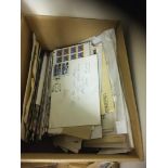 STAMPS : Glory box of mainly commercial covers plus a few FDC's