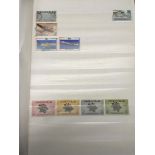 STAMPS : AVIATION and Airmail stamps in stock-book (100's)