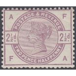 STAMPS GREAT BRITAIN : 1884 2 1/2d Lilac (FH),