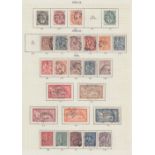 STAMPS FRANCE 1853 to 1980 mint and used collection in album.