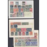 STAMPS CANADA : QV to early QEII used issues on 20 stockcards incl QV small & large heads,