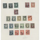 STAMPS : Spanish Carribean collection on four album pages, mint and used.