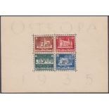 STAMPS GERMANY 1935 OSTROPA miniature sheet, unused with usual no gum, SG MS 576a.