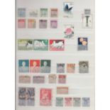 STAMPS CHINA : Various mint and used in stockbook, mostly part sets, but some useful stamps.