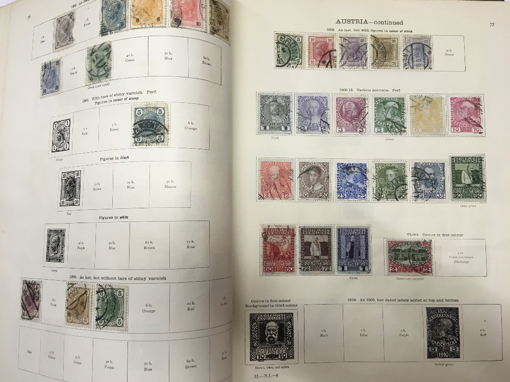 STAMPS : FOREIGN, pair New Ideal printed albums for foreign countries covering issues to 1936. - Image 2 of 4