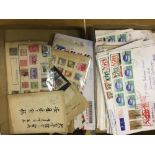 Small box with an accumulation of modern commercial covers,