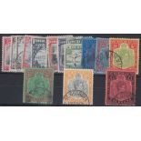 STAMPS BERMUDA 1938 fine used set to £1 SG 110-121c