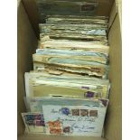 STAMPS POSTAL HISTORY : GERMANY, box with 500+ inflation covers and cards.