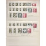 STAMPS GERMANY Dealer's duplicated stock of miniature sheets ranging from 1959 Beethoven to 2001,