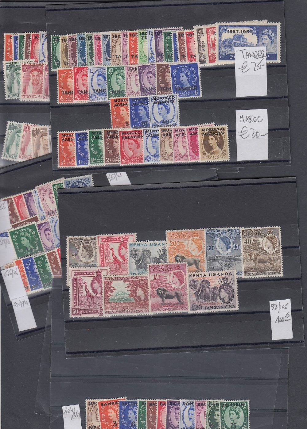 STAMPS : BRITISH COMMONWEALTH, stockbook & an album, loose album leaves etc. - Image 9 of 10