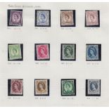 STAMPS GREAT BRITAIN : 1952 to 1967 U/M, mint & used collection of Wilding definitive issues,