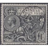 STAMPS GREAT BRITAIN : 1929 PUC £1,
