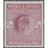 STAMPS GREAT BRITAIN : 1911 2/6 Dull Reddish Purple,