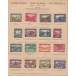STAMPS : EUROPE, mint & used collection in printed Schaubek album with Yugoslavia, Croatia,