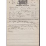 1899 Royal Telegram from Osbourne House