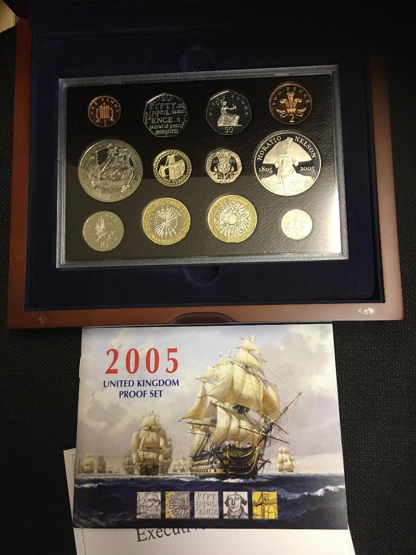 COINS : 2005 Executive Proof Set in spec