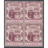 STAMPS MAURITIUS 1904 2c Dull and Bright