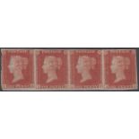 STAMPS GREAT BRITAIN : 1841 1d Red in an