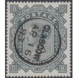 STAMPS GREAT BRIATAIN : 1883 10/- Grey G