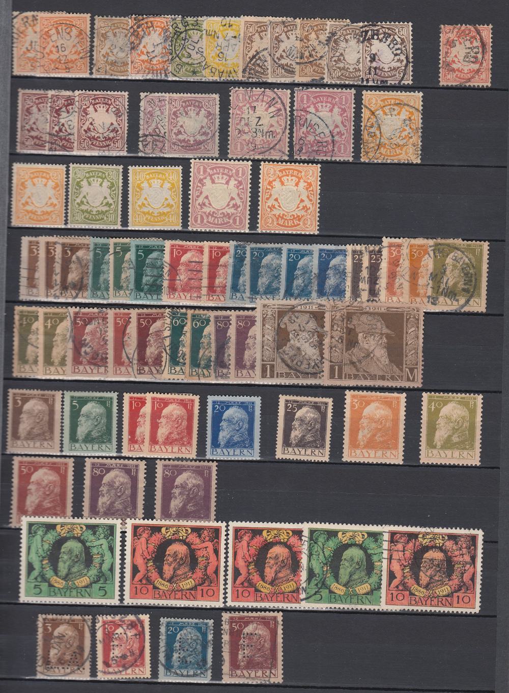 STAMPS : EUROPE, stockbook with a range