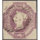 STAMPS GREAT BRITAIN : 1854 6d Dull Lila