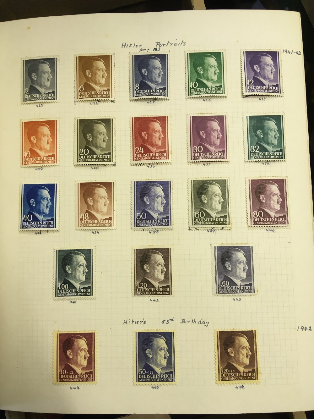 STAMPS : WORLD, mint & used accumulation in five albums or stockbooks. - Image 3 of 6