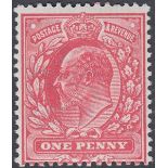 GREAT BRITAIN STAMPS : 1911 1d Aniline Rose, unmounted mint example of this distinctive shade,