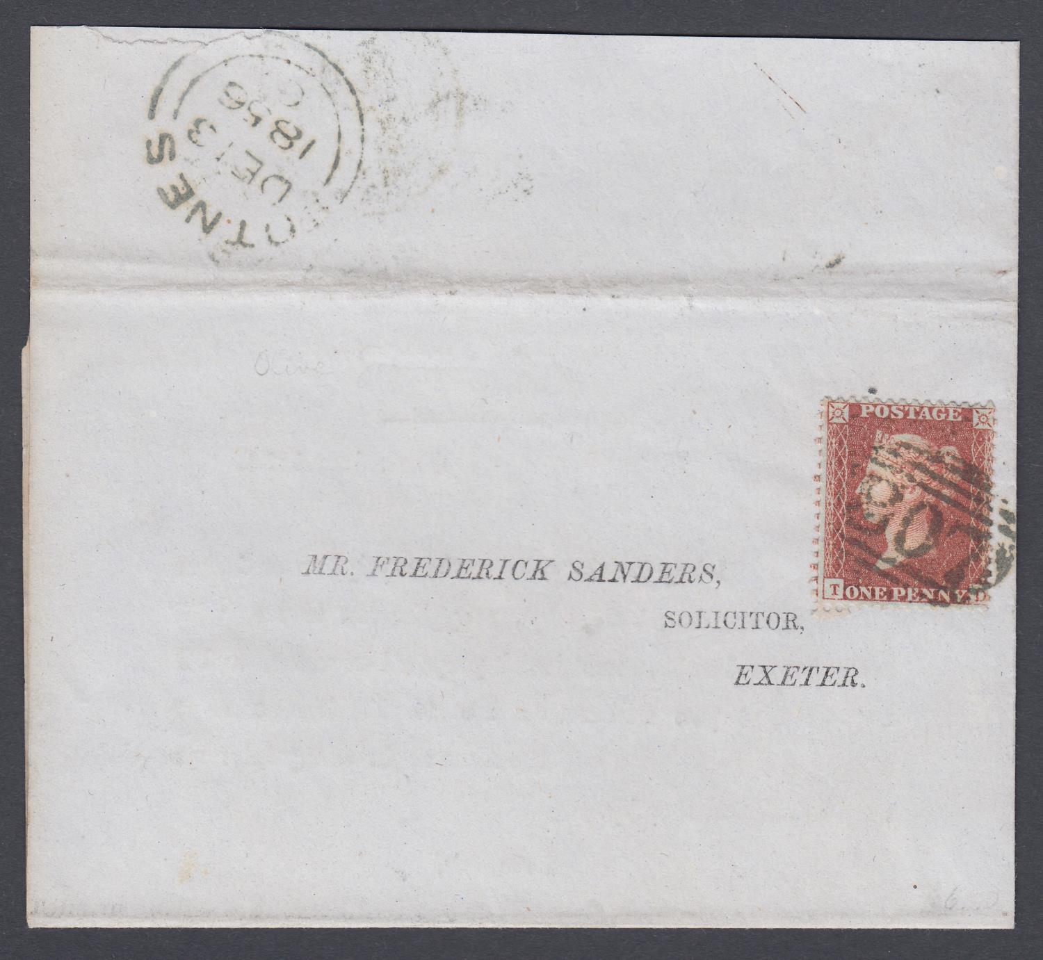 STAMPS : POSTAL HISTORY : 1856 Penny Sta - Image 2 of 3