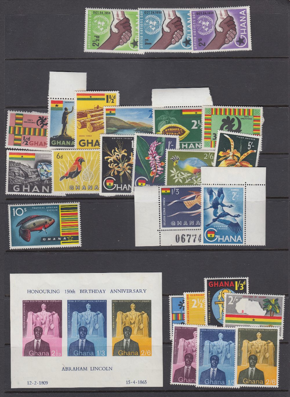 STAMPS COLLECTION: AFRICA, two stock pag