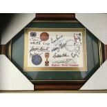 AUTOGRAPHS : 1966 World Cup Winners firs