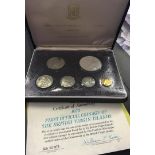 COINS : 1973 British Virgin Islands Proof Coin set in special case,