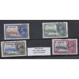 STAMPS SEYCHELLES : 1935 Silver Jubilee, fine used set, SG 128-31.