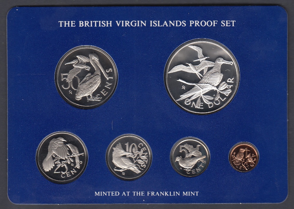 COINS : 1976 British Virgin Islands Proof Coin set in special case - Image 2 of 2