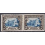 STAMPS SOUTH AFRICA : OFFICIAL, 1940 10/- blue & sepia, fine M/M, SG O29.