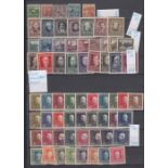 STAMPS AUSTRIA : Stock page with various