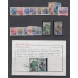 STAMPS SAN MARINO : 1949-50 Views, set o