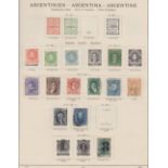 STAMPS ARGENTINA : 1858-1940 mint & used