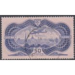 STAMPS FRANCE : 1936 AIR, 50f 'banknote'